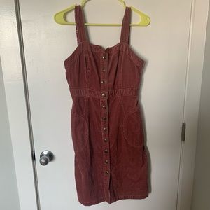 Anthropologie corduroy dress